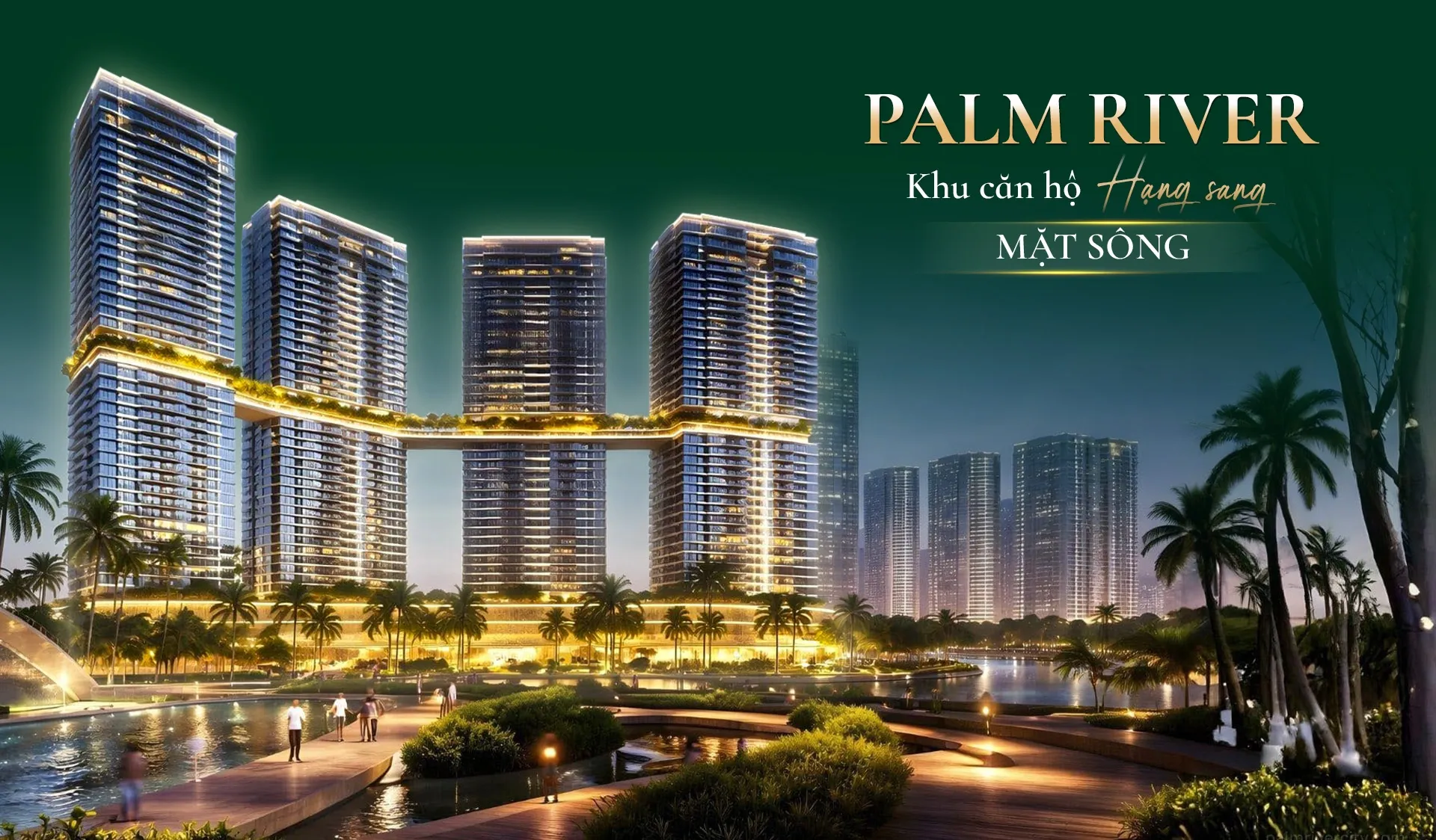 Phối cảnh dự án Palm River