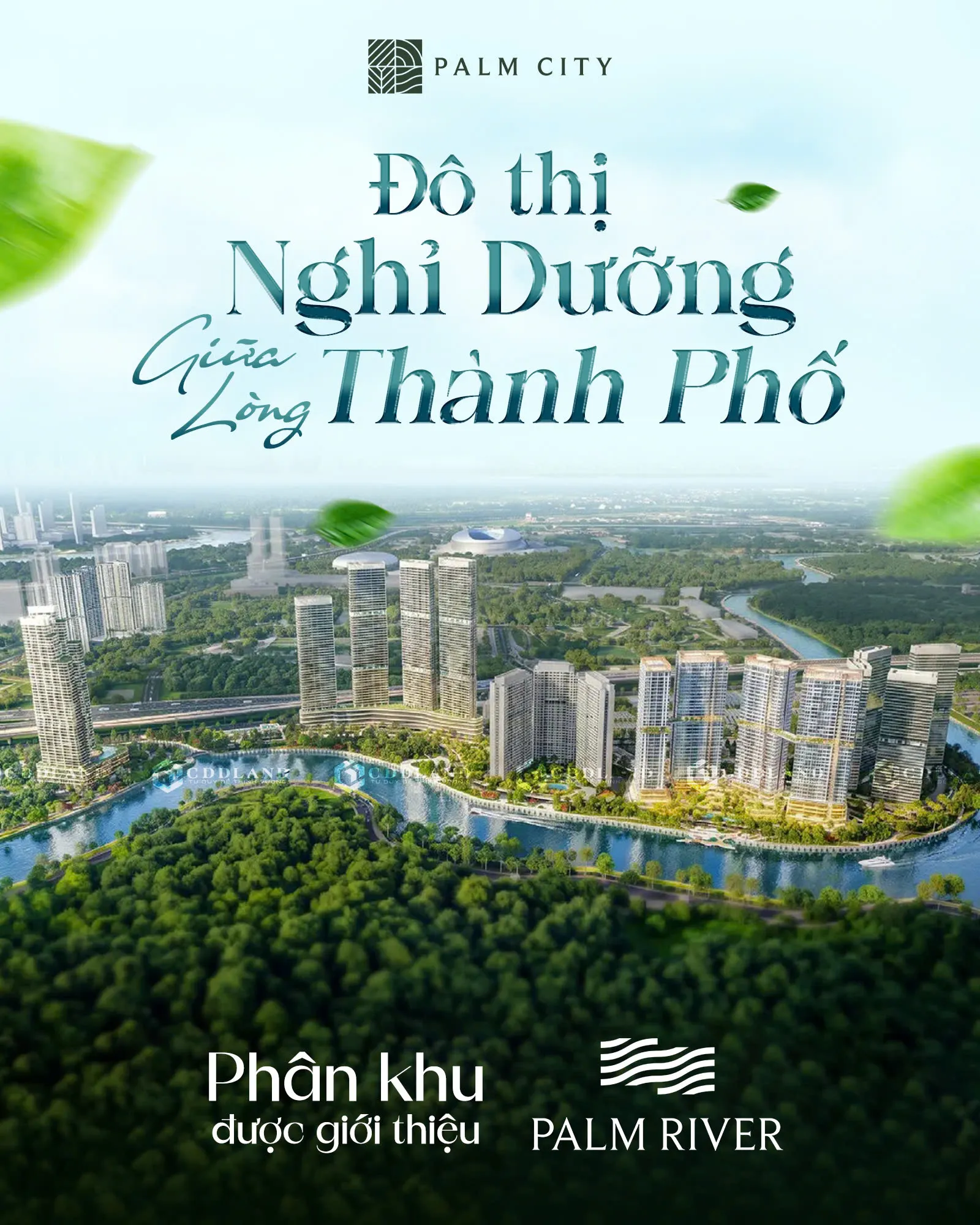 Phối cảnh dự án Palm River